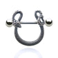 Piercing de téton motif serpent